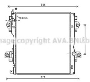 Теплообменник AVA QUALITY COOLING TO2603