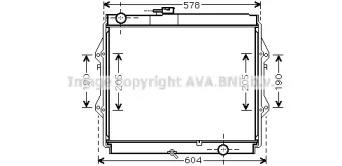 Теплообменник AVA QUALITY COOLING TO2642