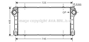 Теплообменник AVA QUALITY COOLING TO4565