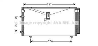 Конденсатор AVA QUALITY COOLING TO5383D