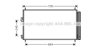 Конденсатор AVA QUALITY COOLING TO5410D