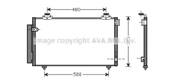 Конденсатор AVA QUALITY COOLING TO5431D