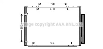 Конденсатор AVA QUALITY COOLING TO5573D