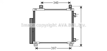 Конденсатор AVA QUALITY COOLING TO5578