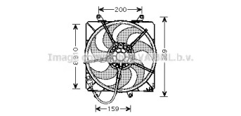 Вентилятор AVA QUALITY COOLING TO7506