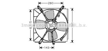 Вентилятор AVA QUALITY COOLING TO7522