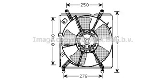 Вентилятор AVA QUALITY COOLING TO7529