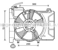 Вентилятор AVA QUALITY COOLING TO7647