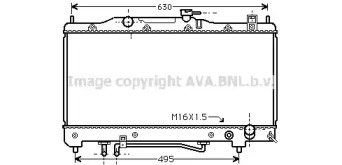 Теплообменник AVA QUALITY COOLING TOA2240