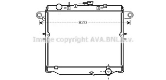 Теплообменник AVA QUALITY COOLING TOA2379