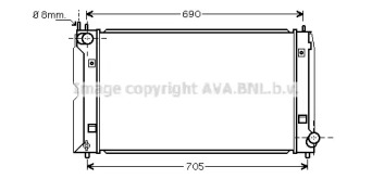 Теплообменник AVA QUALITY COOLING TOA2403