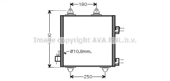 Конденсатор AVA QUALITY COOLING TOA5414D