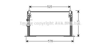 Конденсатор AVA QUALITY COOLING TOA5585