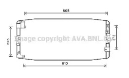 Конденсатор AVA QUALITY COOLING TOA5586