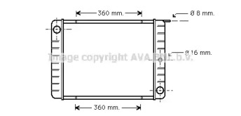 Теплообменник AVA QUALITY COOLING VO2002