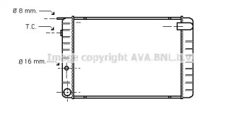 Теплообменник AVA QUALITY COOLING VO2011