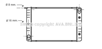 Теплообменник AVA QUALITY COOLING VO2014