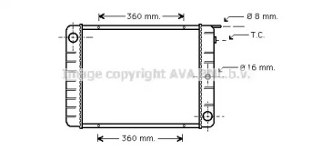 Теплообменник AVA QUALITY COOLING VO2050