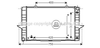 Теплообменник AVA QUALITY COOLING VO2092