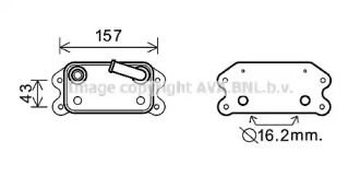 Теплообменник AVA QUALITY COOLING VO3168