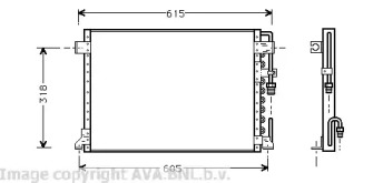 Конденсатор AVA QUALITY COOLING VO5071