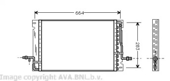 Конденсатор AVA QUALITY COOLING VO5076