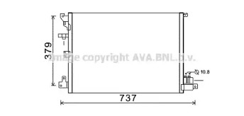 Конденсатор AVA QUALITY COOLING VO5152