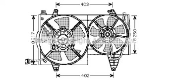 Вентилятор AVA QUALITY COOLING VO7505