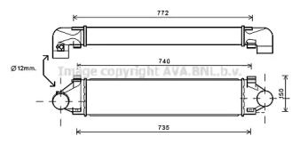 Теплообменник AVA QUALITY COOLING VOA4173