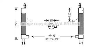 Осушитель AVA QUALITY COOLING VOD146