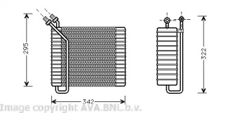 Испаритель AVA QUALITY COOLING VOV025