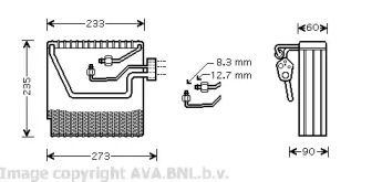 Испаритель AVA QUALITY COOLING VOV111