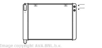 Теплообменник AVA QUALITY COOLING VW2033