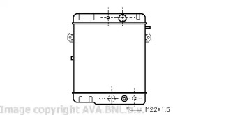 Теплообменник AVA QUALITY COOLING VW2043