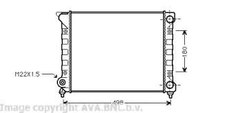 Теплообменник AVA QUALITY COOLING VW2070