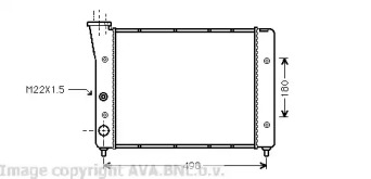 Теплообменник AVA QUALITY COOLING VW2083