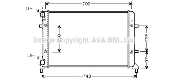 Теплообменник AVA QUALITY COOLING VW2205