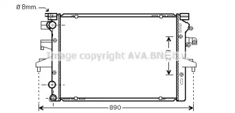 Теплообменник AVA QUALITY COOLING VW2231