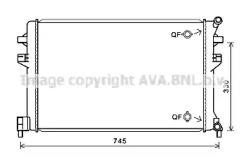 Теплообменник AVA QUALITY COOLING VW2383