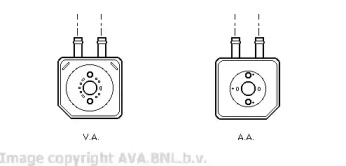 Теплообменник AVA QUALITY COOLING VW3086