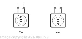 Теплообменник AVA QUALITY COOLING VW3148