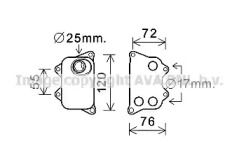 Теплообменник AVA QUALITY COOLING VW3390