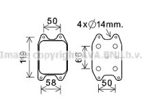 Теплообменник AVA QUALITY COOLING VW3394