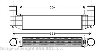 Теплообменник AVA QUALITY COOLING VW4157