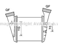 Теплообменник AVA QUALITY COOLING VW4372