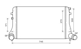 Теплообменник AVA QUALITY COOLING VW4377