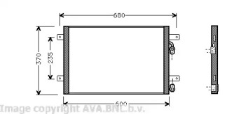 Конденсатор AVA QUALITY COOLING VW5153