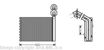 Теплообменник AVA QUALITY COOLING VW6202