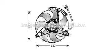 Вентилятор AVA QUALITY COOLING VW7516