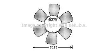 Вентилятор AVA QUALITY COOLING VW7524